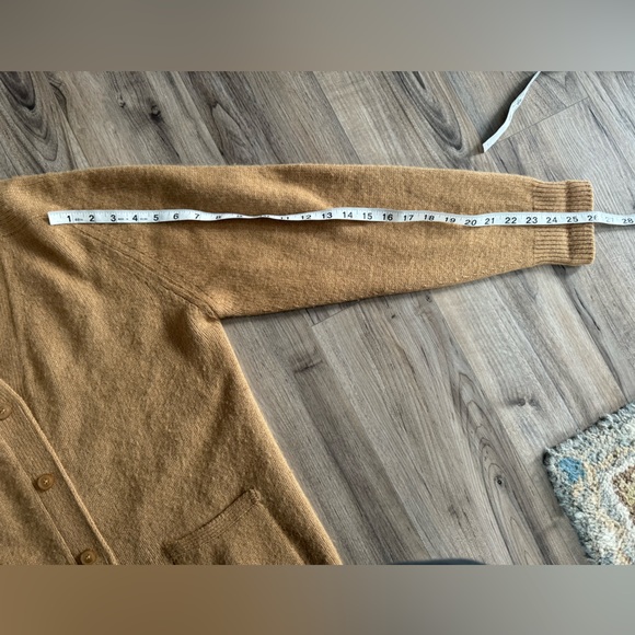 Vintage Brooks Brothers Camel Hair Cardigan - Picture 9 of 15